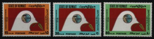 Kuwait 1983 - Mi-Nr. 1017-1019 ** - MNH - Palästina