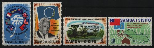 Samoa 1972 - Mi-Nr. 254-257 ** - MNH - Südpazifik-Kommission
