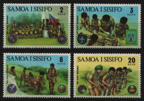 Samoa 1973 - Mi-Nr. 276-279 ** - MNH - Pfadfinder / Scouts