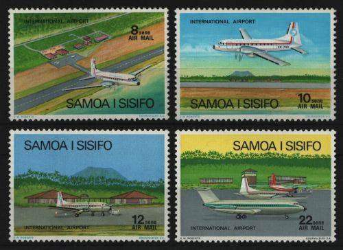 Samoa 1973 - Mi-Nr. 280-283 ** - MNH - Flugzeuge / Airplanes