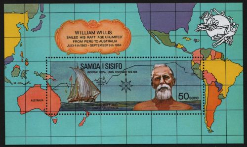 Samoa 1974 - Mi-Nr. Block 6 ** - MNH - Schiffe / Ships - UPU