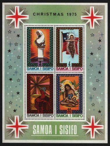Samoa 1975 - Mi-Nr. Block 9 ** - MNH - Weihnachten / X-mas
