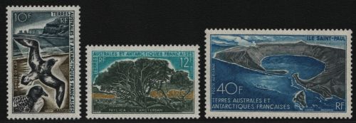 TAAF 1969 - Mi-Nr. 46-48 ** - MNH - Fauna & Flora (II)