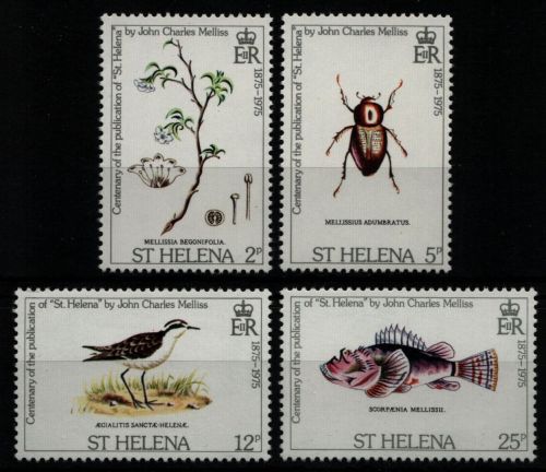 St. Helena 1975 - Mi-Nr. 276-279 ** - MNH - Fauna & Flora