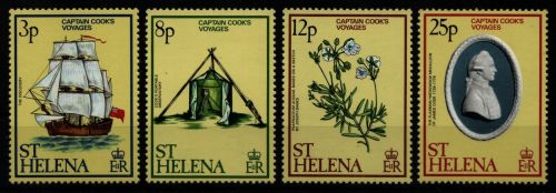 St. Helena 1979 - Mi-Nr. 313-316 ** - MNH - Schiffe / Ships - Captain Cook