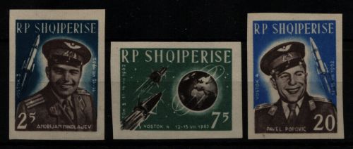 Albanien 1963 - Mi-Nr. 731-733 ** - MNH - Raumfahrt / Space