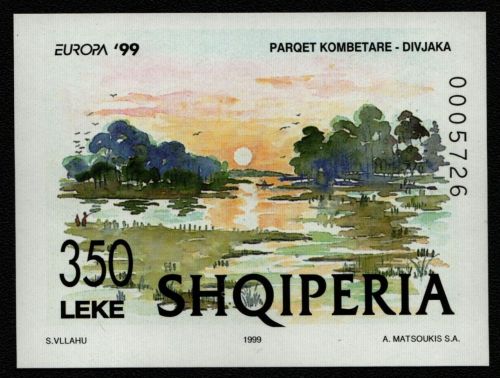 Albanien 1999 - Mi-Nr. Block 118 ** - MNH - Bäume / Trees