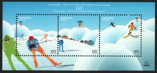 Armenien 2010 - Mi-Nr. Block 37 ** - MNH - Olympia Vancouver