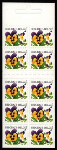 Belgien 2000 - Mi-Nr. 2958 ** - MNH - Heftchen - Blumen / Flowers