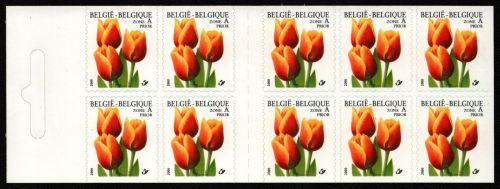 Belgien 2000 - Mi-Nr. 2987 ** - MNH - Heftchen - Blumen / Flowers