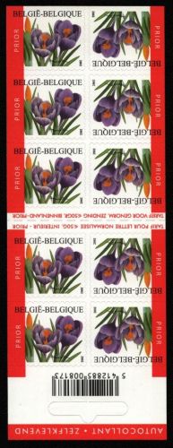 Belgien 2002 - Mi-Nr. 3191 ** - MNH - Heftchen - Blumen / Flowers