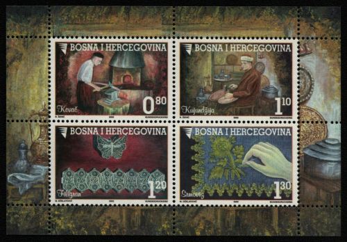 Bosnien und Herzegowina 2002 - Mi-Nr. Block 18 ** - MNH - Traditionelle Kunst