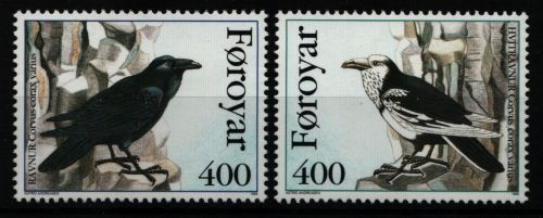 Färöer 1995 - Mi-Nr. 283-284 ** - MNH - Vögel / Birds