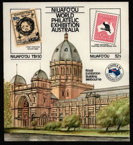 Niuafo'ou-Insel 1984 - Mi-Nr. Block 1 ** - MNH - Marke auf Marke