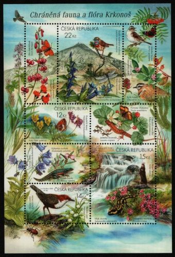 Tschechische Republik 2005 - Mi-Nr. Block 23 ** - MNH - Fauna & Flora