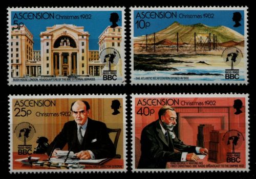 Ascension 1982 - Mi-Nr. 328-331 ** - MNH - Weihnachten / X-mas