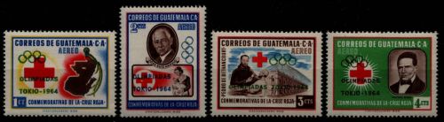 Guatemala 1964 - Mi-Nr. 718-721 ** - MNH - Olympia Tokio