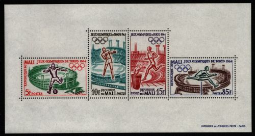 Mali 1964 - Mi-Nr. Block 2 ** - MNH - Olympia Tokio