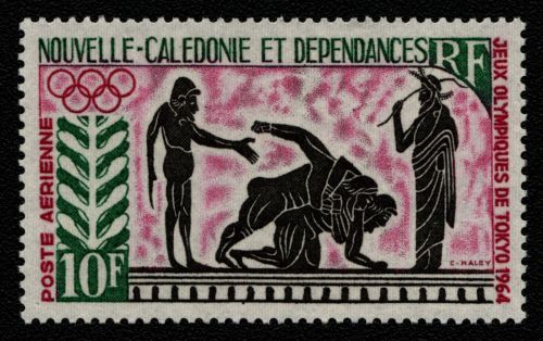 Neukaledonien 1964 - Mi-Nr. 410 ** - MNH - Olympia Tokio