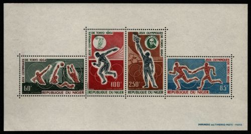 Niger 1964 - Mi-Nr. Block 3 ** - MNH - Olympia Tokio