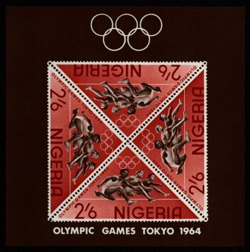Nigeria 1964 - Mi-Nr. Block 4 ** - MNH - Olympia Tokio