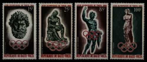 Obervolta 1964 - Mi-Nr. 148-151 ** - MNH - Olympia Tokio