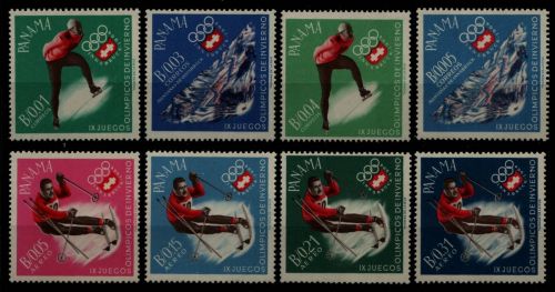Panama 1963 - Mi-Nr. 677-684 ** - MNH - Olympia Innsbruck