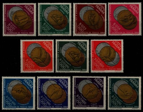 Panama 1965 - Mi-Nr. 785-795 ** - MNH - Olympia Tokio