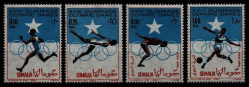 Somalia 1964 - Mi-Nr. 60-63 ** - MNH - Olympia Tokio