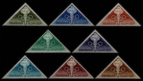 Sharjah 1964 - Mi-Nr. 98-105 A ** - MNH - Olympia Tokio