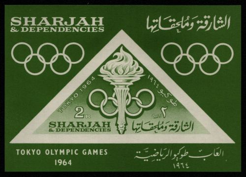 Sharjah 1964 - Mi-Nr. Block 10 ** - MNH - Olympia Tokio