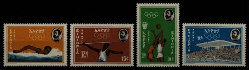 Äthiopien 1964 - Mi-Nr. 479-482 ** - MNH - Olympia Tokio