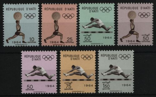 Haiti 1964 - Mi-Nr. 780-786 ** - MNH - Olympia Tokio