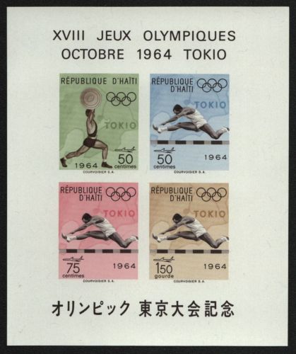 Haiti 1964 - Mi-Nr. Block 29 ** - MNH - Olympia Tokio