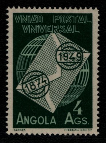 Angola 1949 - Mi-Nr. 333 ** - MNH - 75 Jahre UPU