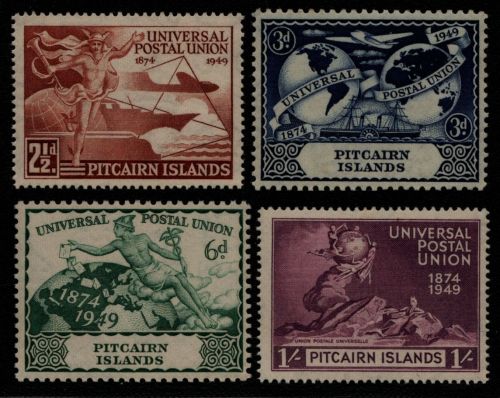 Pitcairn 1949 - Mi-Nr. 15-18 ** - MNH - UPU