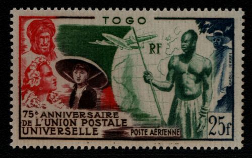 Togo 1949 - Mi-Nr. 217 ** - MNH - 75 Jahre UPU