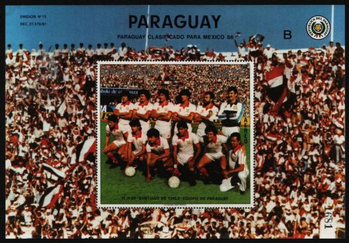 Paraguay 1986 - Mi-Nr. Block 432 ** - MNH - Fußball / Soccer