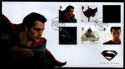Jersey 2013 - Mi-Nr. 1738-1743 ** - MNH - FDC - "Man of Steel"