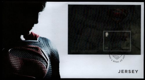 Jersey 2013 - Mi-Nr. Block 108 ** - MNH - FDC - "Man of Steel"