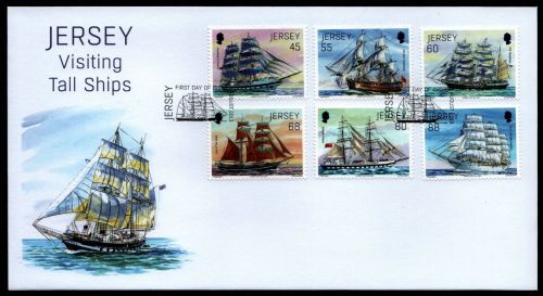 Jersey 2013 - Mi-Nr. 1751-1756 ** - MNH - FDC - Schiffe / Ships