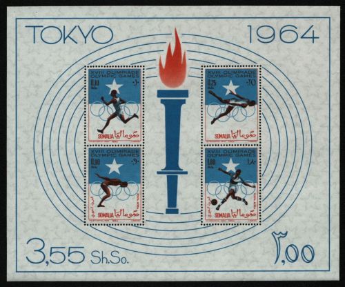 Somalia 1964 - Mi-Nr. Block 1 ** - MNH - Olympia Tokio