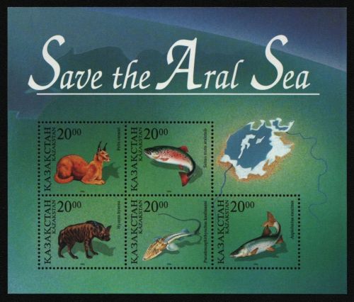 Kasachstan 1996 - Mi-Nr. Block 4 ** - MNH - Fauna