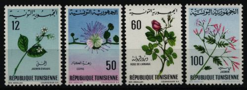 Tunesien 1968 - Mi-Nr. 699-702 ** - MNH - Pflanzen / Plants