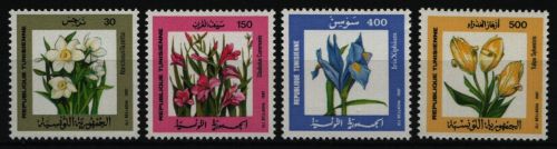 Tunesien 1987 - Mi-Nr. 1160-1163 ** - MNH - Blumen / Flowers