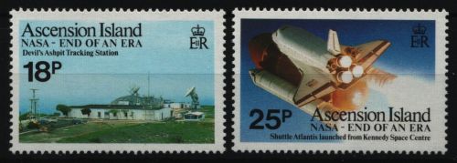 Ascension 1989 - Mi-Nr. 508-509 ** - MNH - NASA