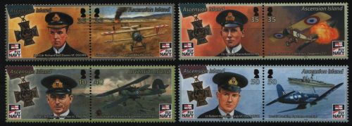 Ascension 2009 - Mi-Nr. 1068-1075 ** - MNH - Flugzeuge / Airplanes