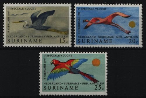 Surinam 1971 - Mi-Nr. 593-595 ** - MNH - Vögel / Birds