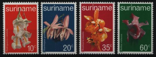 Surinam 1979 - Mi-Nr. 854-857 ** - MNH - Orchideen / Orchids