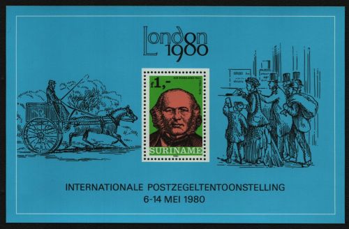 Surinam 1980 - Mi-Nr. Block 24 ** - MNH - LONDON 1980
